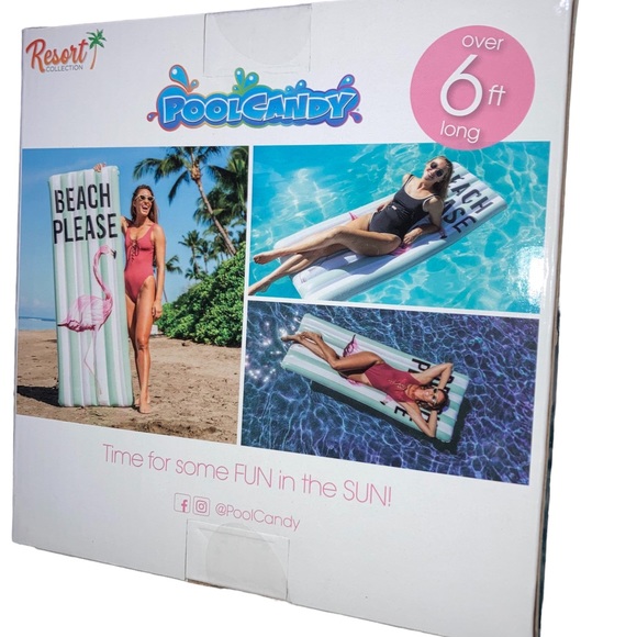 🦩Flamingo Beach Please Pool Raft 🦩 - Picture 2 of 2